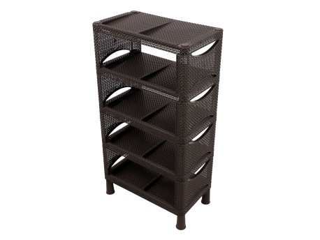 HANAH HOME Ormar za cipele Rixo Brown