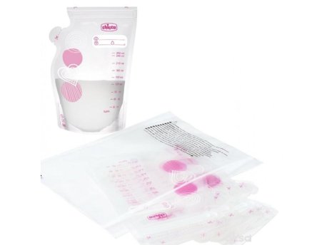 CHICCO Kesice za skladištenje mleka 250 ml - 30 komada