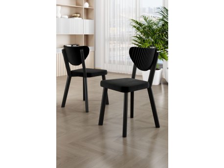 HANAH HOME Set stolica (6 komada) Arfe Black