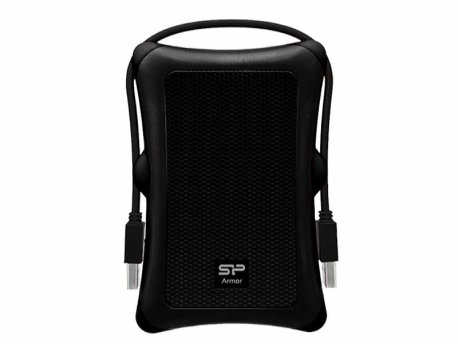 SILICON POWER 2TB, Armor A30, eksterni hard disk, crni (SP020TBPHDA30S3A)