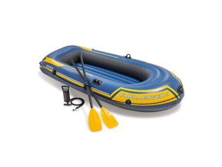 INTEX KAJAK CHALLENGER 2 BOAT SET