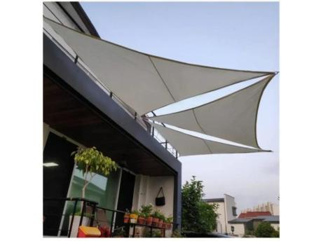 ModernHome SOLARNO KVADRATNO JEDRO ZA HLAD 4X4M GRAY