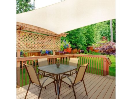 ModernHome SOLARNO KVADRATNO JEDRO ZA HLAD 5X5M BEIGE