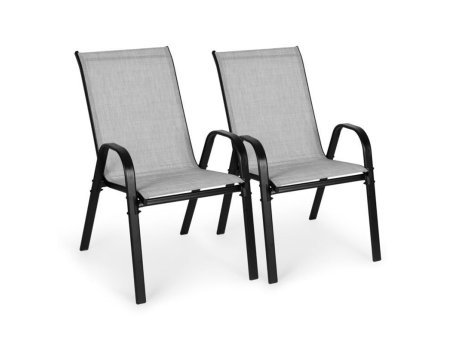 MultiGarden Set od 2 baštenske stolice light gray