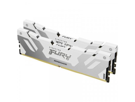 KINGSTON DIMM DDR5 64GB (2x32) 6.400MHz FURY Renegade White XMP (KF564C32RWK2-64)