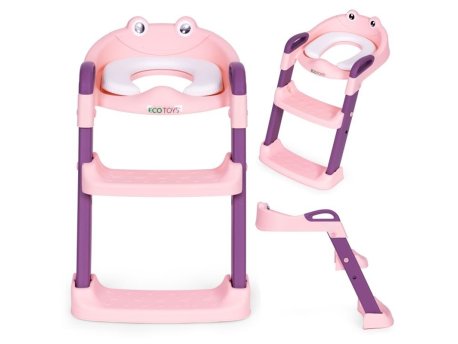 ECO TOYS Adapter za wc šolju za decu sa stepenikom