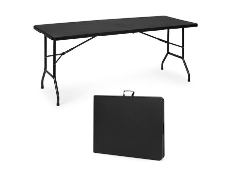 ModernHome ModernHome Sklopivi sto 180cm Black