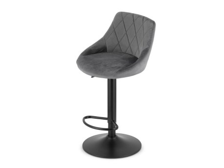 ModernHome ModernHome Barska stolica Kast grey velvet