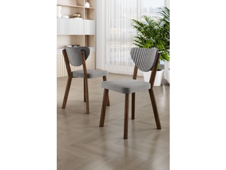 HANAH HOME Set stolica (4 komada) Arfe Grey Brown