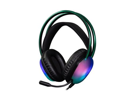WHITE SHARK GH2444 PEACOCK-2 Gaming RGB Crne Slušalice