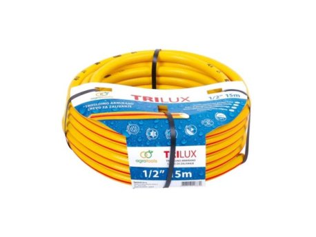CRAFTER Crevo za zalivanje 3-slojno Trilux 1/2 25 m