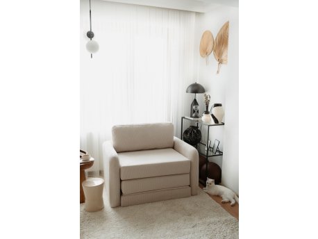Atelier del Sofa Sofa-krevet sa 1 sedeljkom Nest White