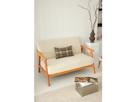 Atelier del Sofa 2-Seat Sofa Nika White
