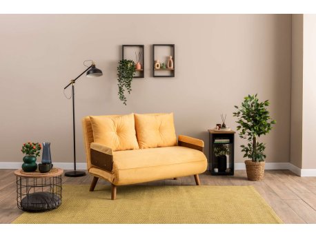 Atelier del Sofa Sofa za 2 sedišta Cosmo 2 Seater Mustard