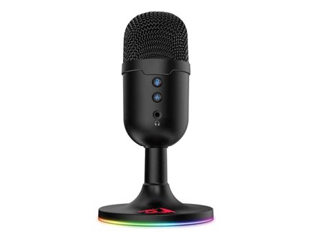REDRAGON Pulsar Gaming Microphone Crni RGB Mikrofon