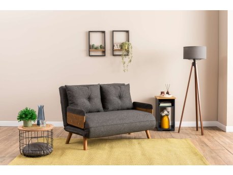 Atelier del Sofa Sofa za 2 sedišta Cosmo 2 Seater Dark Grey
