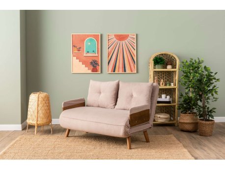Atelier del Sofa Sofa za 2 sedišta Cosmo 2 Seater Bohemian Mink