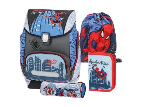 Best Buy Logic set, ranac anatomski, Spider-Man, 4 u 1, City