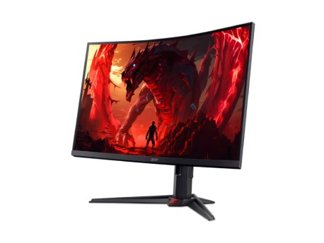 ACER Nitro, 31.5 inča, WQHD 2560x1440, 180Hz, zakrivljeni gaming monitor (XZ323QUP2BMIIPHX)