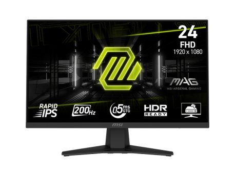 MSI MAG 244F FHD IPS 200Hz Gaming Monitor Adaptive Sync