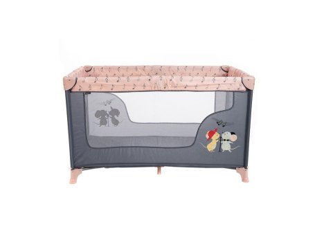 BBO PRENOSIVI KREVET (BK-065) 1 NIVO DREAM&PLAY - PINK