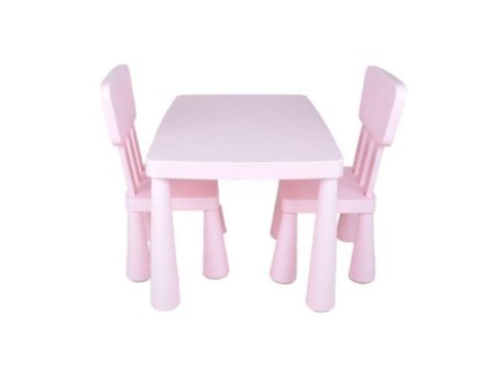 BBO BBO SET DECIJI STO I STOLICE - ROZE