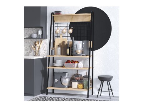 HANAH HOME Polica za kafu Barista Sapphire Black