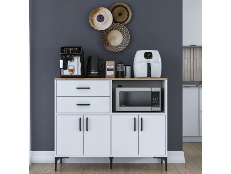 HANAH HOME Coffee polica orah bela boja JE206 3898