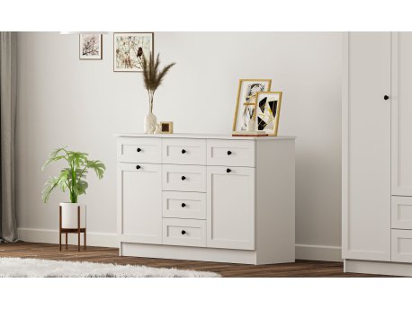 HANAH HOME Bela mat komoda Rb 168 04 001