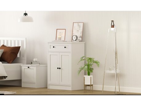 HANAH HOME Mat bela komoda Rb 168 04