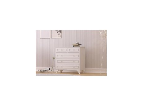 HANAH HOME Mat bela komoda Rb 186 06