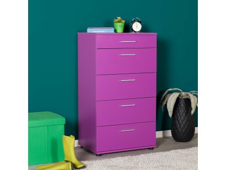 HANAH HOME Komoda Trendline Purple