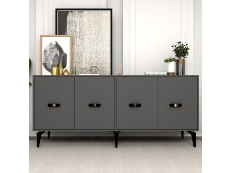 HANAH HOME Komoda Fly Anthracite
