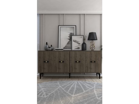 HANAH HOME Komoda Fly Walnut