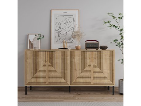 HANAH HOME Komoda Lurea Sapphire Oak