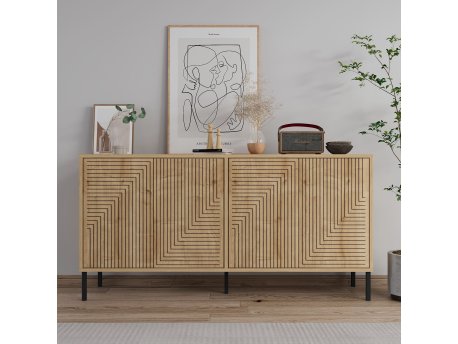 HANAH HOME Komoda Evolet Sapphire Oak