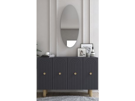 HANAH HOME Komoda Woise Bohem KM120 Anthracite