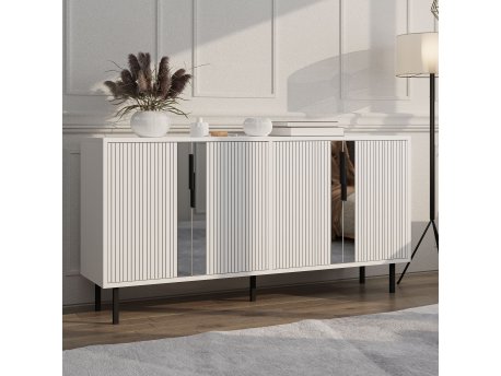 HANAH HOME Komoda Caresa White