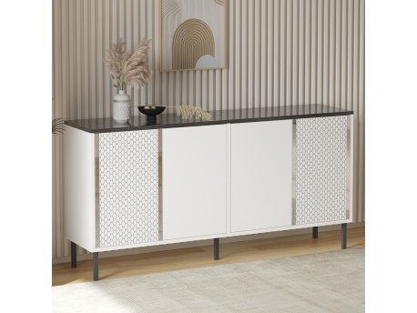 HANAH HOME Komoda Bertilda White Royal