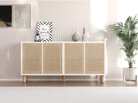HANAH HOME Komoda Leıla White