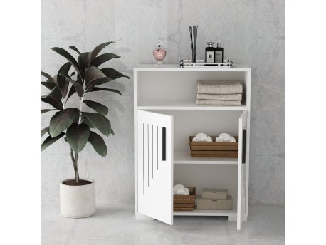 HANAH HOME Višenamenska polica Moon White