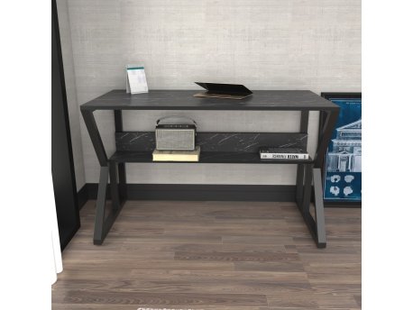 HANAH HOME Radni sto Wake Marble Black