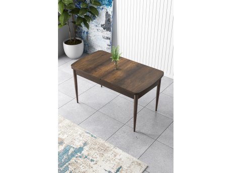 HANAH HOME Trpezarijski sto Zen Baroque Brown