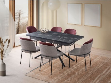 HANAH HOME Produžni trpezarijski sto Falcon 2962