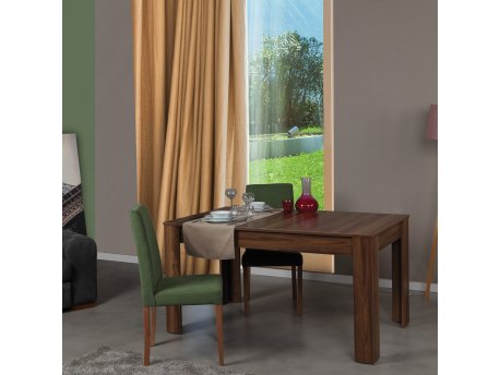 HANAH HOME Produžni trpezarijski sto Bois Walnut
