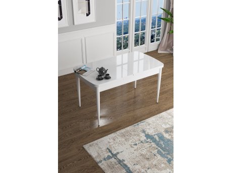 HANAH HOME Trpezarijski sto Han White Marble White