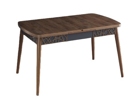 HANAH HOME Produžni trpezarijski sto Amalfi Motif Walnut
