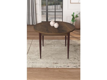 HANAH HOME Trpezarijski sto Tor Baroque Brown