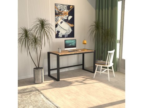 HANAH HOME Radni sto Marsilya 152 Black Atlantic Pine