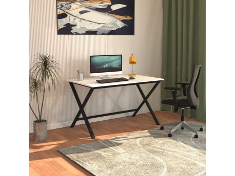 HANAH HOME Radni sto Elite Black White